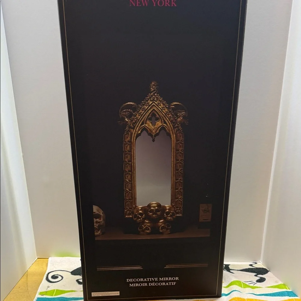 Christian Siriano New York skull mirror